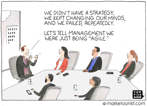 Agile vs. Strategy Misconception